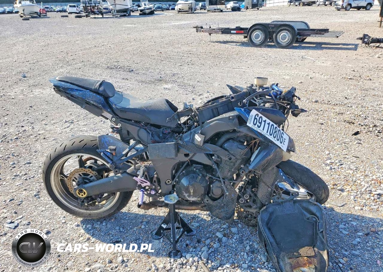 2010 Kawasaki Zr1000 VIN:JKAZRCD11AA002105 - 1