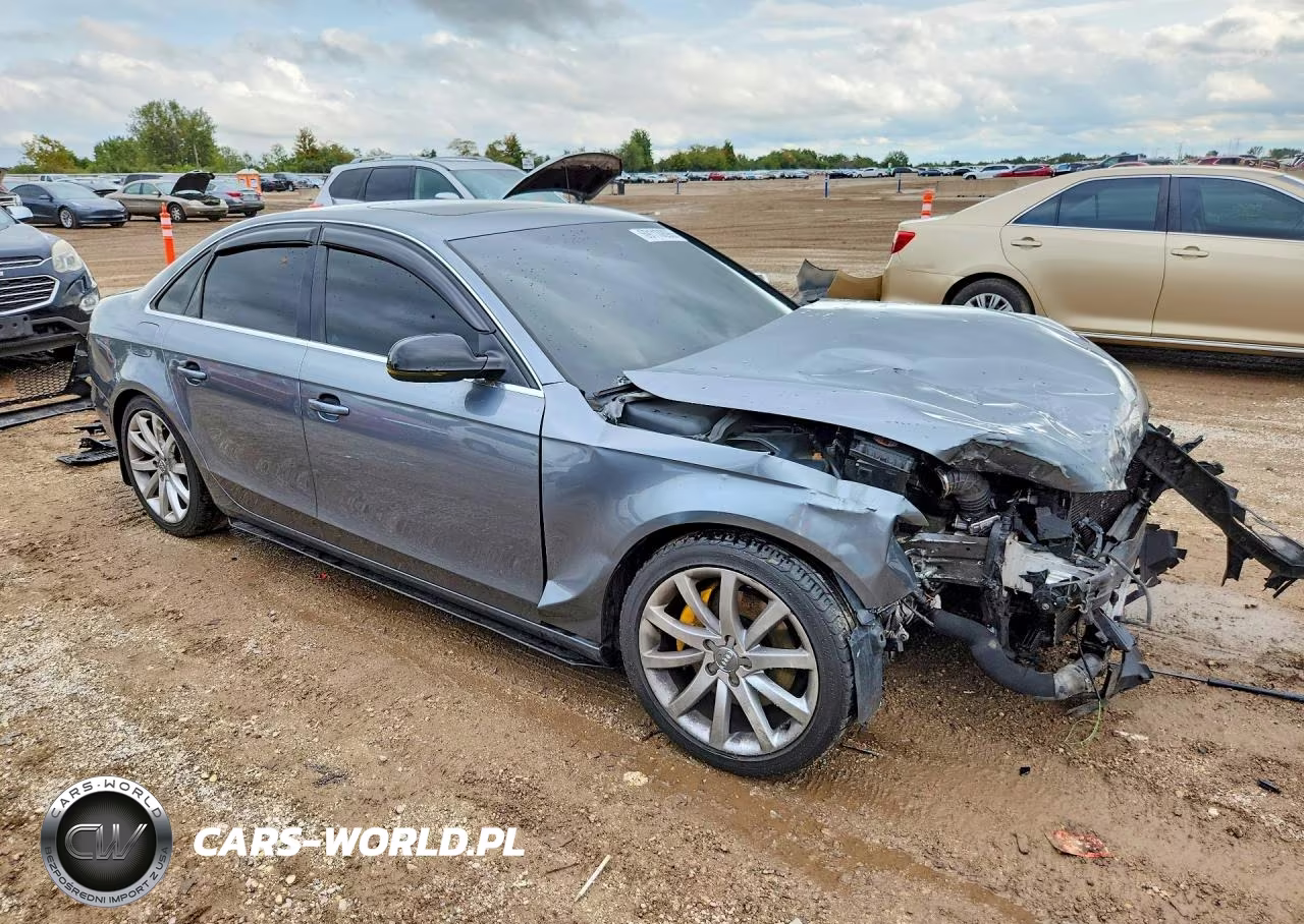 2013 Audi A4 Premium Plus VIN:WAUFFAFL1DN025978 - 4