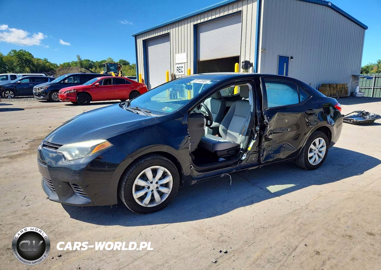 2015 Toyota Corolla Le VIN:2T1BURHE9FC408559 - 1