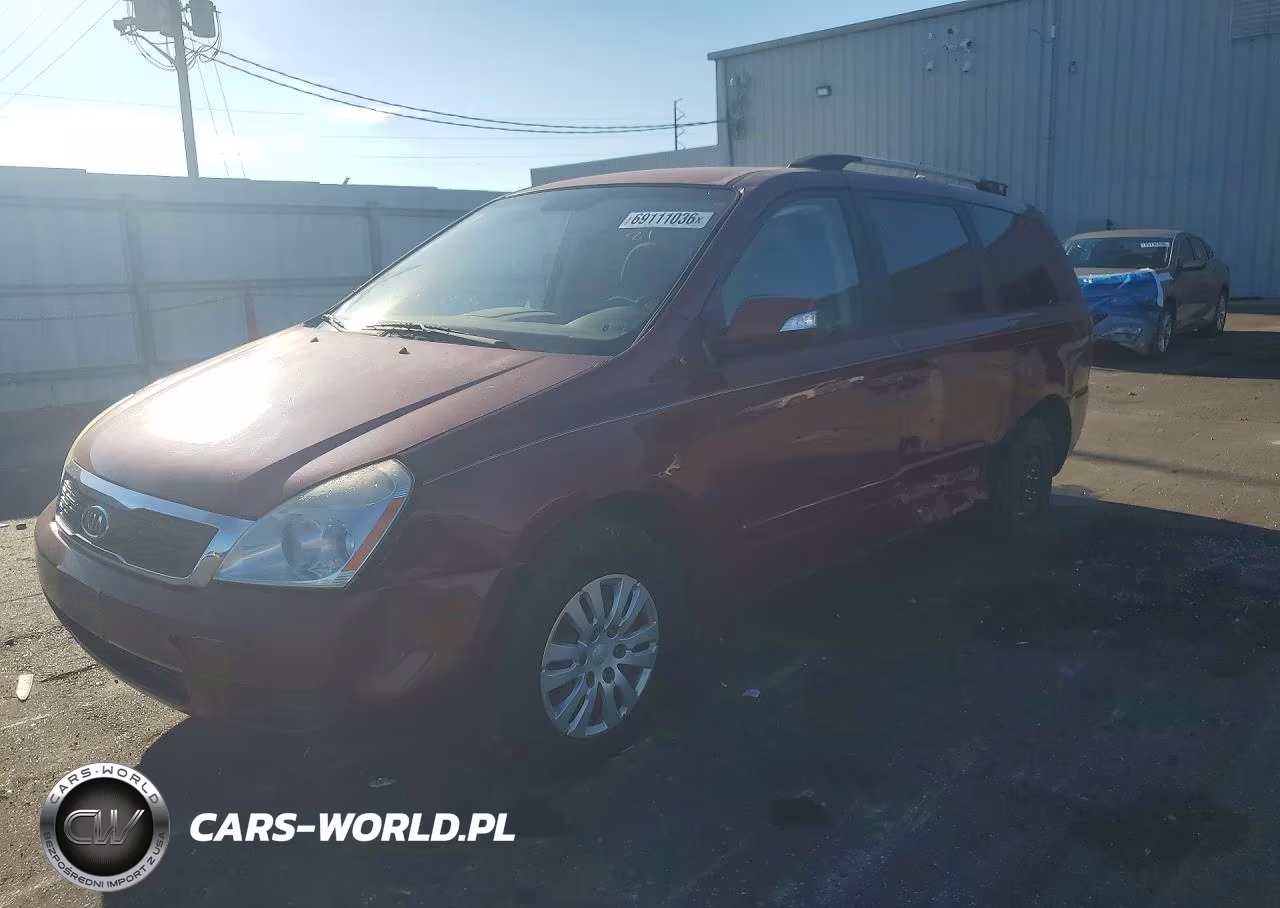 2012 Kia Sedona Lx VIN:KNDMG4C70C6502568 - 1
