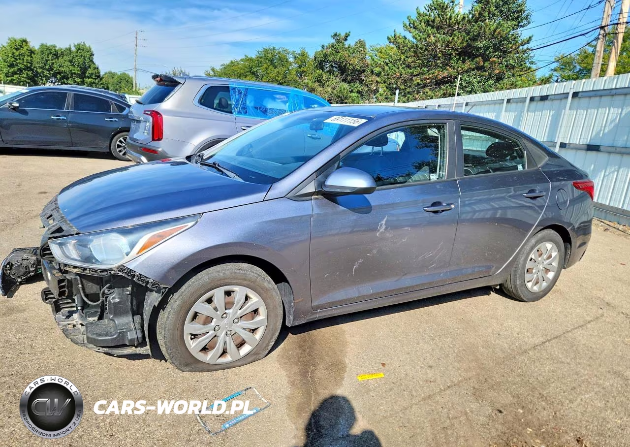 2018 Hyundai Accent Se VIN:3KPC24A34JE026424 - 1