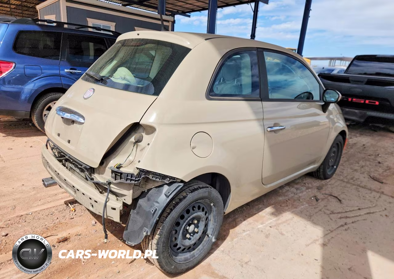 2012 Fiat 500 Pop VIN:3C3CFFAR4CT384744 - 3