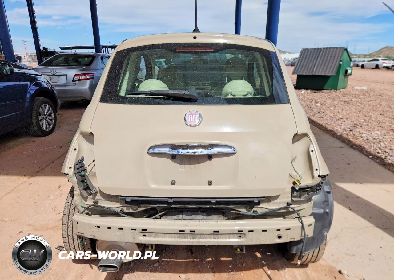 2012 Fiat 500 Pop VIN:3C3CFFAR4CT384744 - 6
