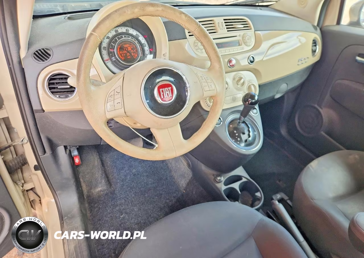 2012 Fiat 500 Pop VIN:3C3CFFAR4CT384744 - 8