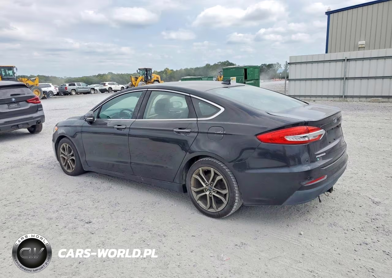 2019 Ford Fusion Sel VIN:3FA6P0CDXKR150548 - 2
