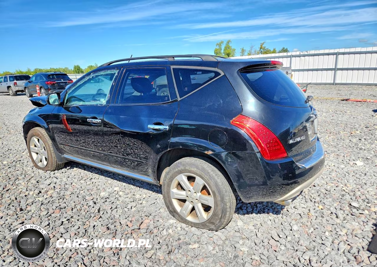 2007 Nissan Murano S VIN:JN8AZ08W87W654758 - 2