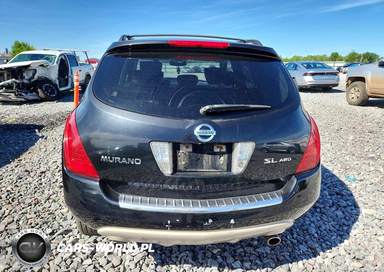 2007 Nissan Murano S VIN:JN8AZ08W87W654758 - 6