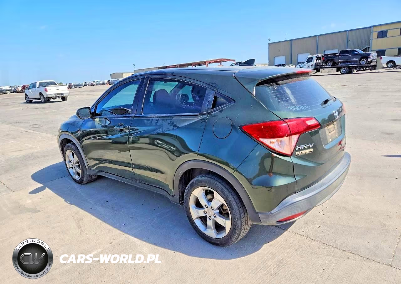 2016 Honda Hr-V Lx VIN:3CZRU5H37GM704737 - 2