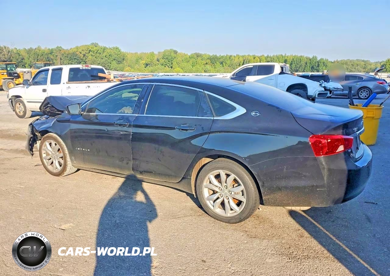 2017 Chevrolet Impala Lt VIN:2G1105S31H9141419 - 2