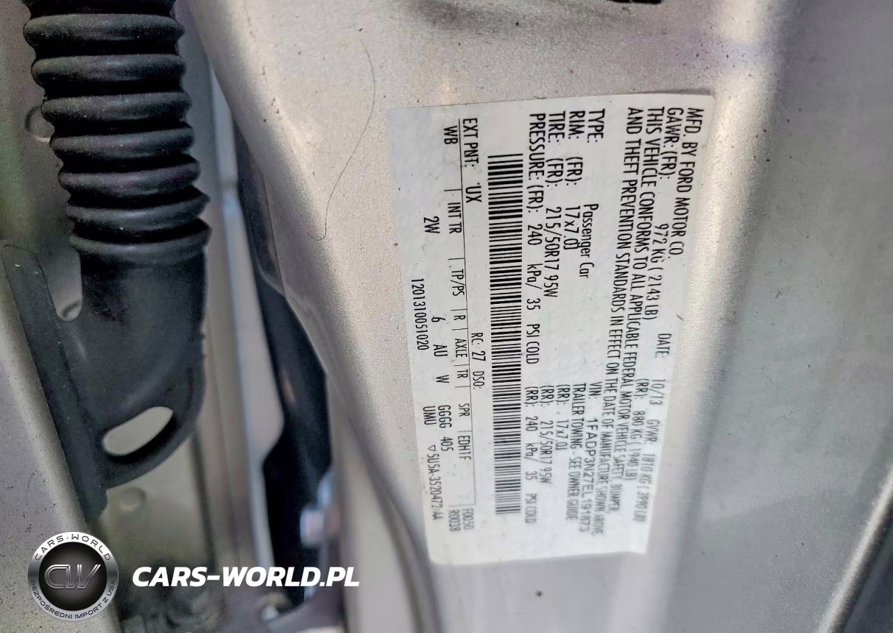 2014 Ford Focus Titanium VIN:1FADP3N27EL191873 - 12