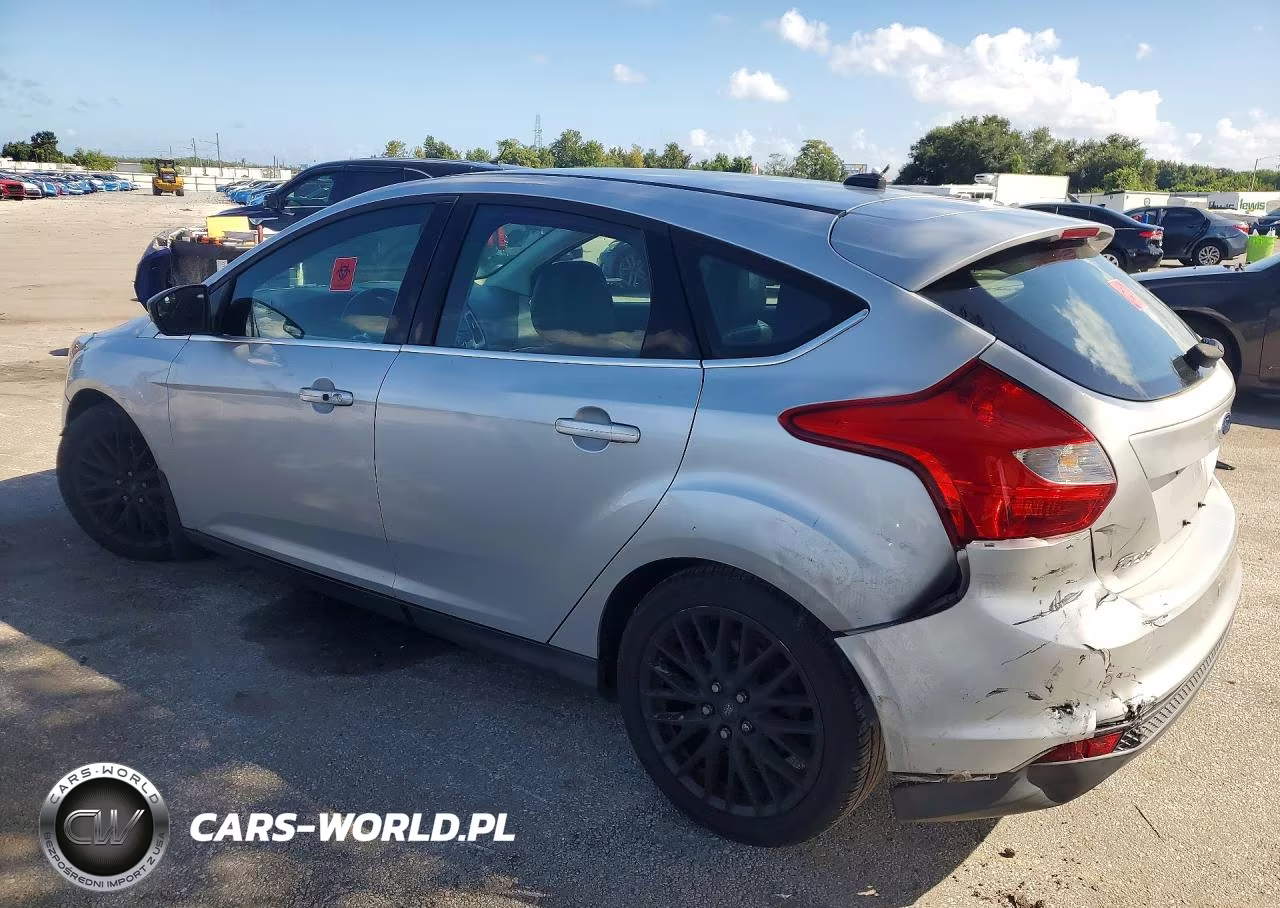 2014 Ford Focus Titanium VIN:1FADP3N27EL191873 - 2