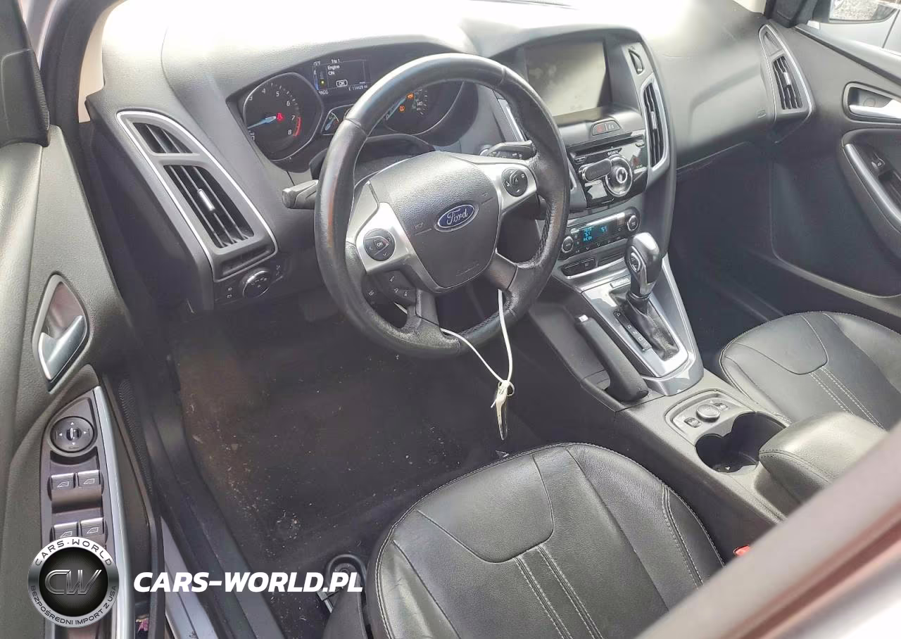 2014 Ford Focus Titanium VIN:1FADP3N27EL191873 - 8
