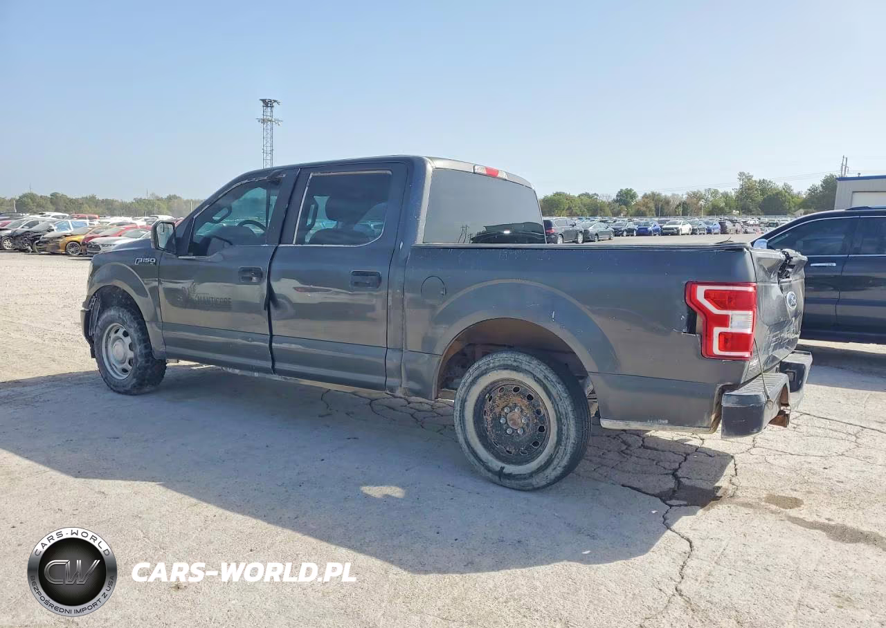 2018 Ford F150 Supercrew VIN:1FTEW1CBXJKE44256 - 2