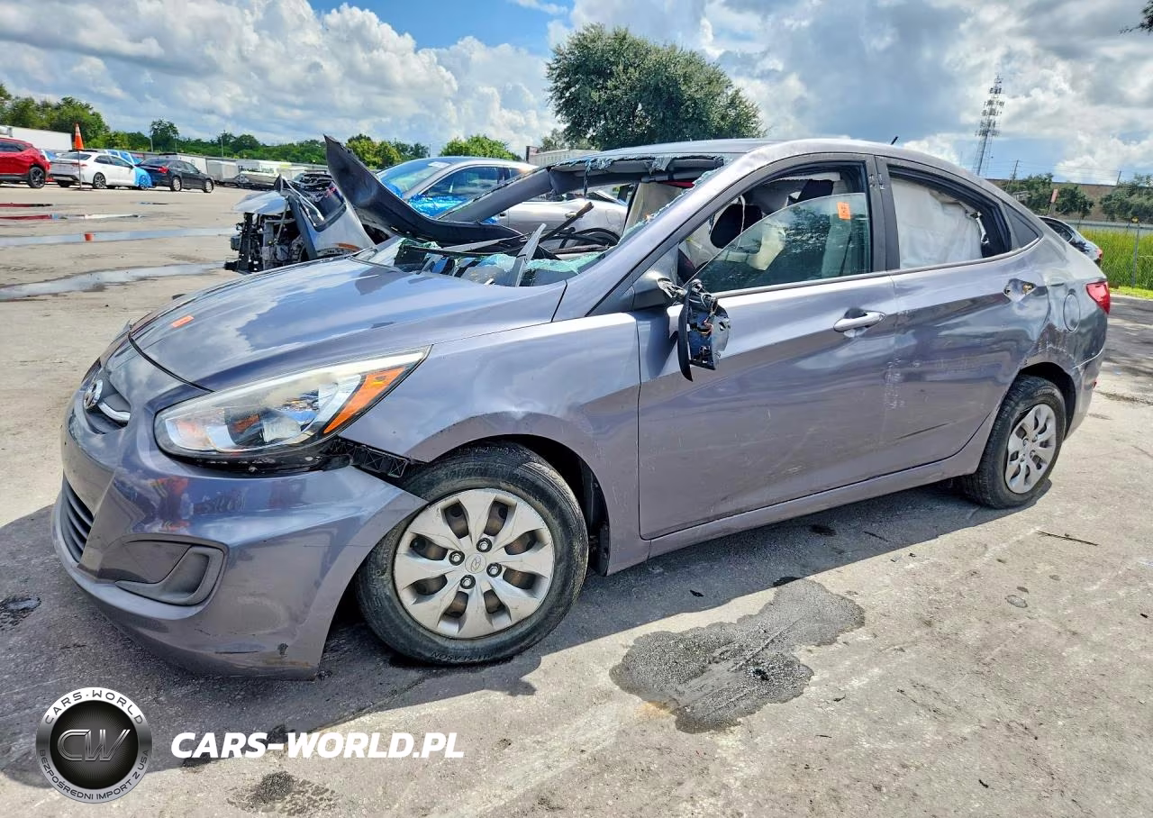 2017 Hyundai Accent Se VIN:KMHCT4AE3HU308267 - 1
