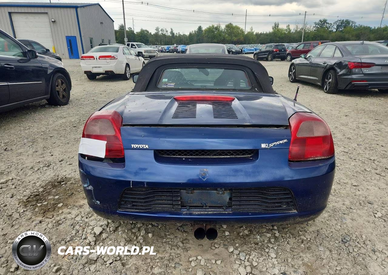 2002 Toyota Mr2 Spyder VIN:JTDFR320320051395 - 6