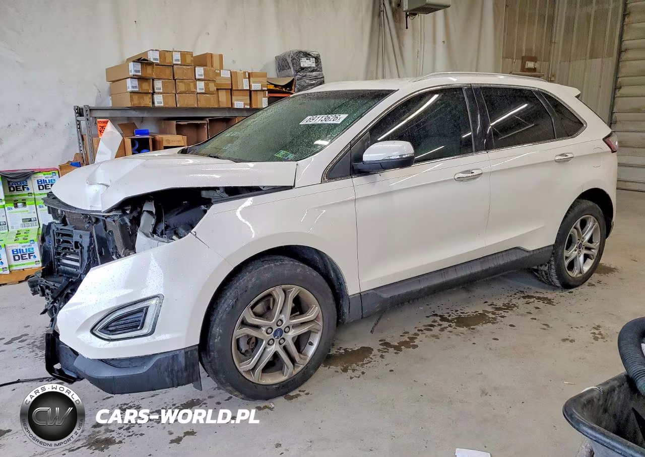 2015 Ford Edge Titanium VIN:2FMTK4K93FBB53033 - 1