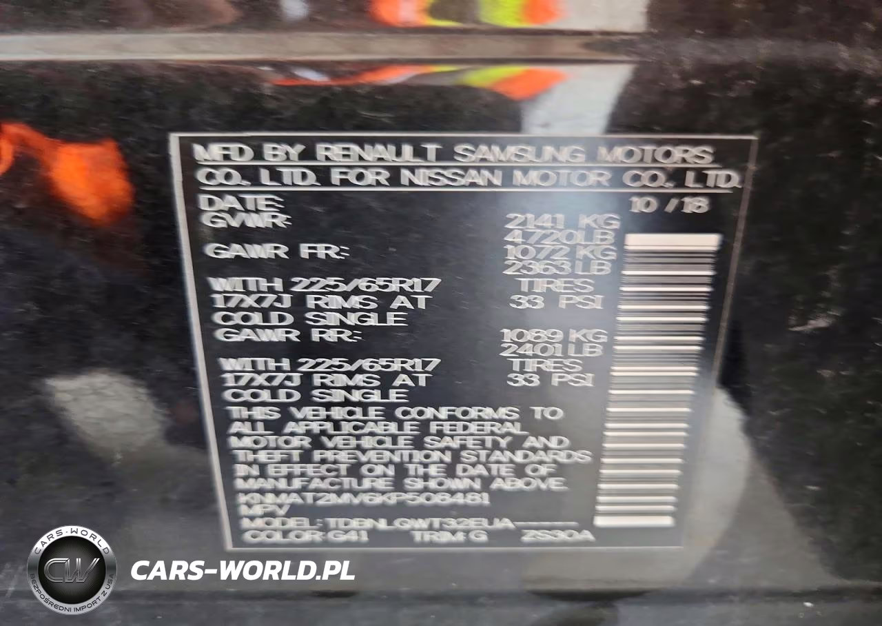 2019 Nissan Rogue Sv VIN:KNMAT2MV6KP508481 - 13