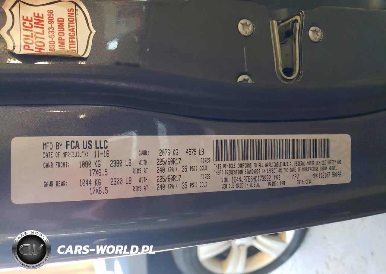 2017 Jeep Patriot Latitude VIN:1C4NJRFB6HD173932 - 13