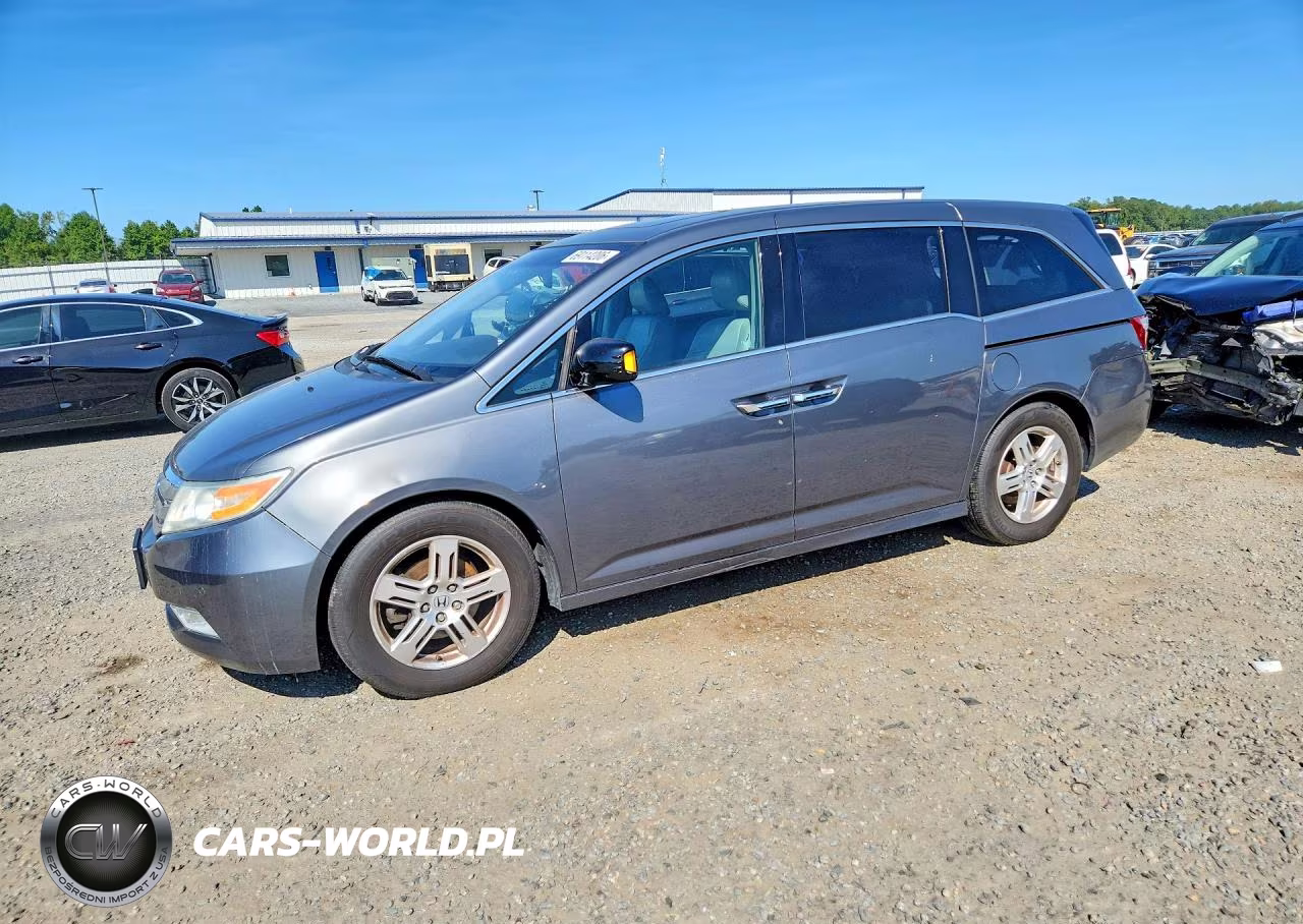2012 Honda Odyssey Touring VIN:5FNRL5H97CB051337 - 1
