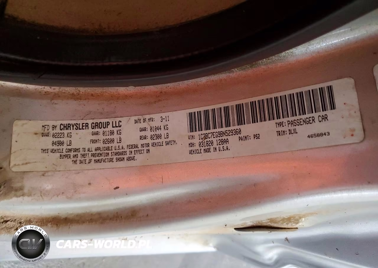 2011 Chrysler 200 Limited VIN:1C3BC7EG9BN529360 - 12