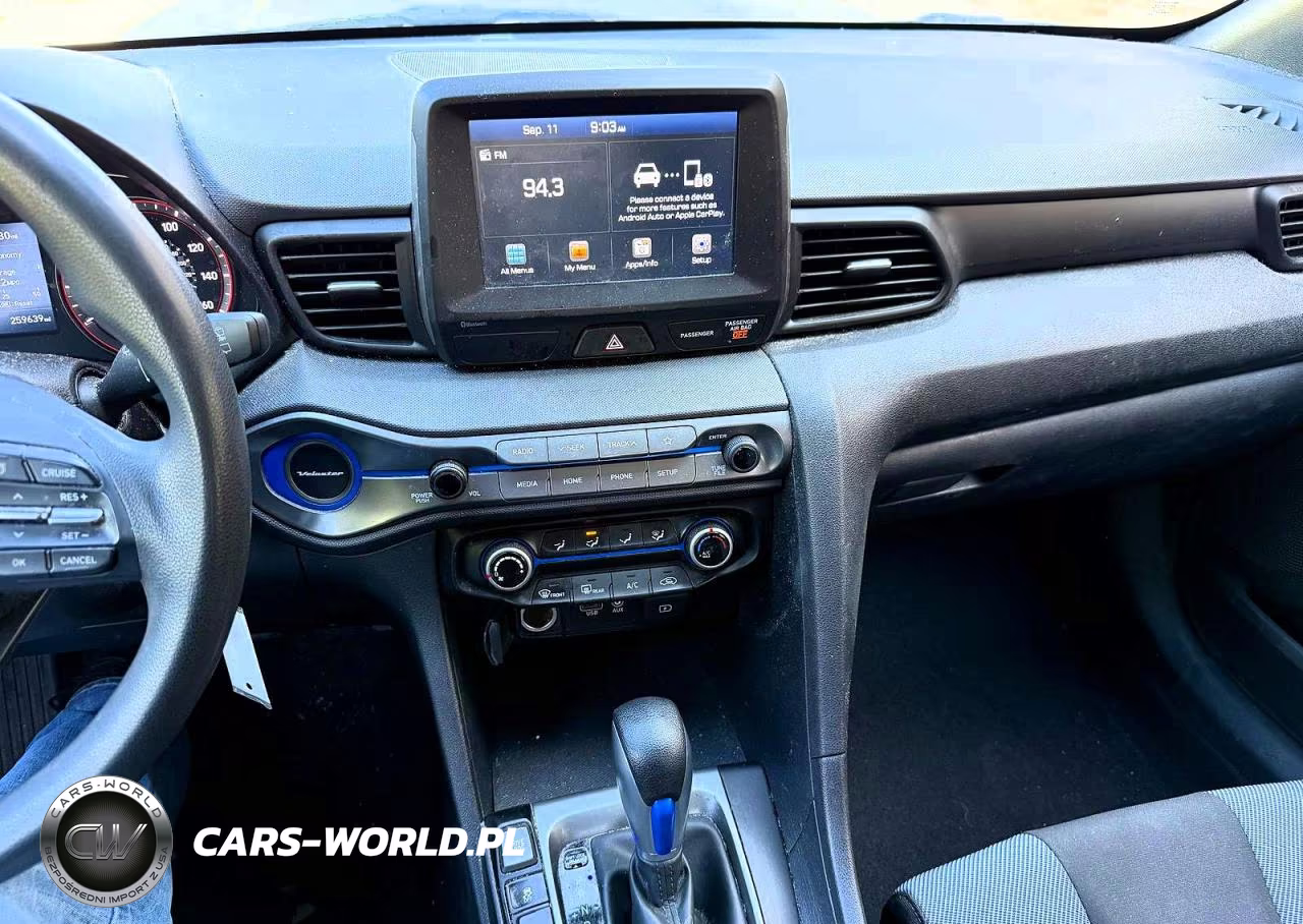 2019 Hyundai Veloster 2.0L VIN:KMHTG6AFXKU011433 - 9