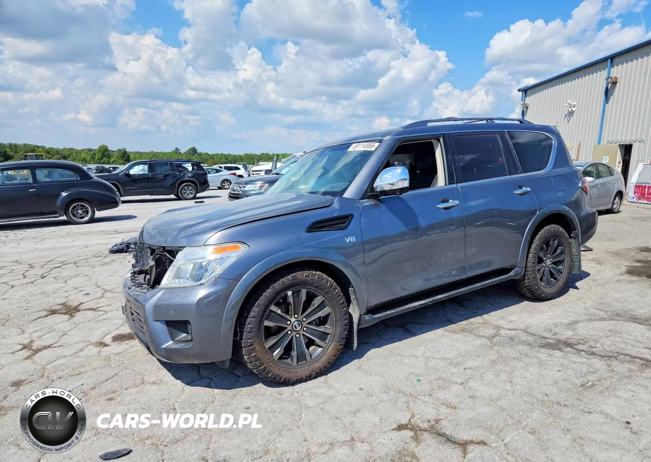 2017 Nissan Armada Platinum VIN:JN8AY2NE4H9706784 - 1