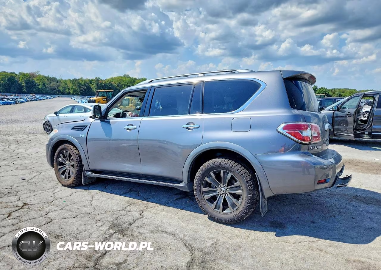 2017 Nissan Armada Platinum VIN:JN8AY2NE4H9706784 - 2