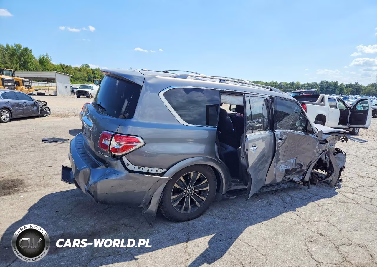 2017 Nissan Armada Platinum VIN:JN8AY2NE4H9706784 - 3