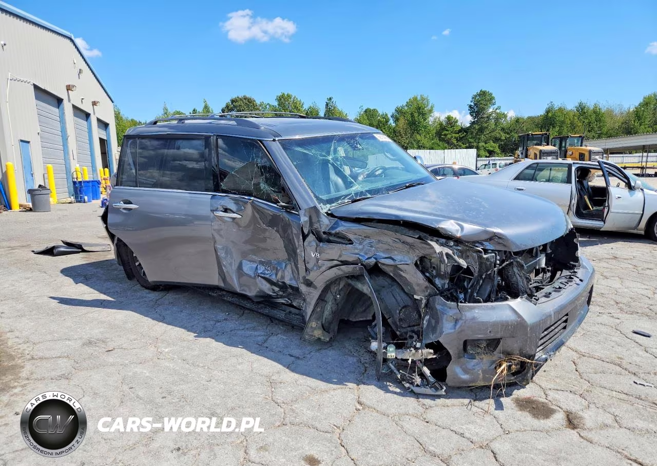 2017 Nissan Armada Platinum VIN:JN8AY2NE4H9706784 - 4