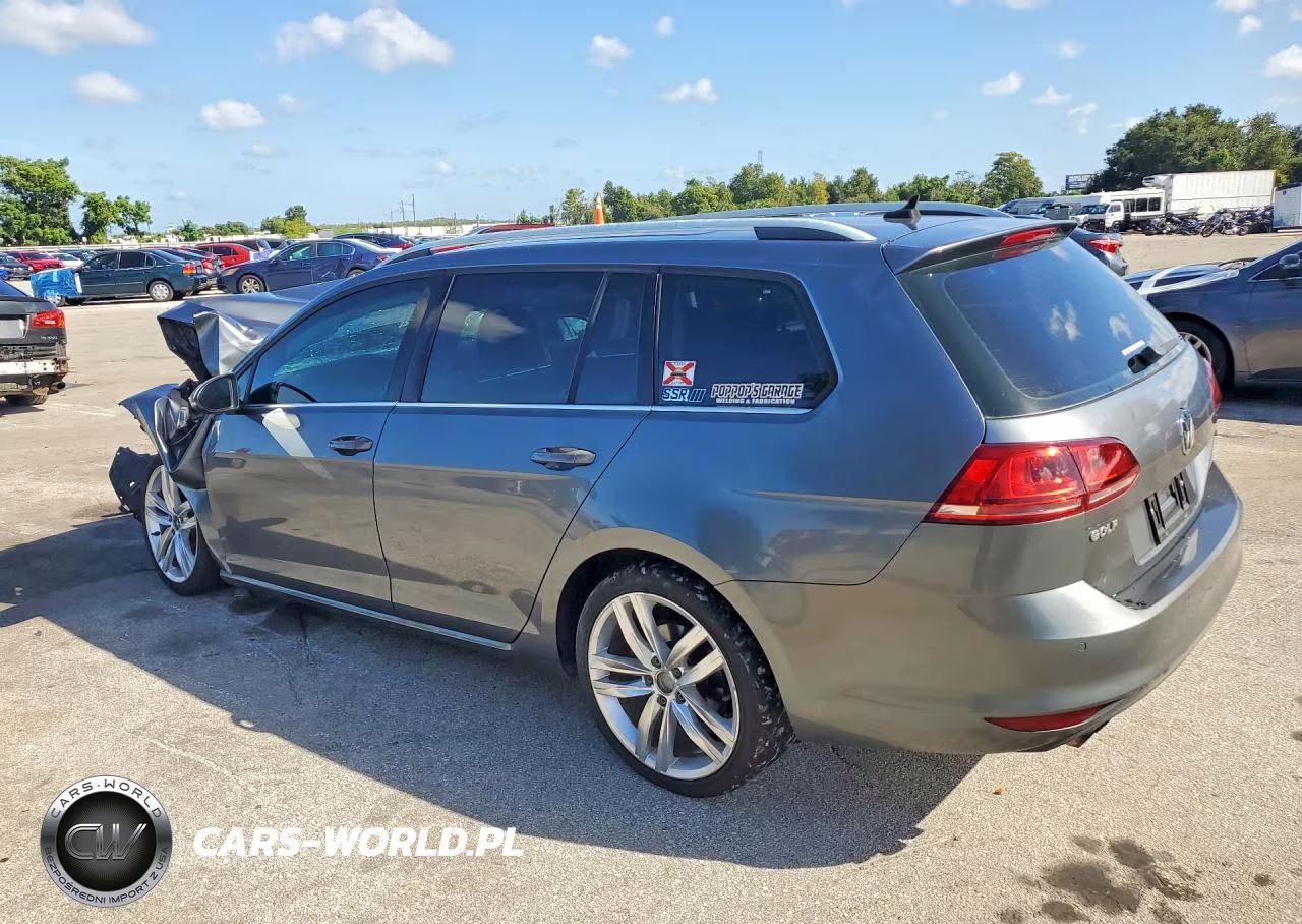 2015 Volkswagen Golf Sportwagen S VIN:3VWC17AU0FM509724 - 2