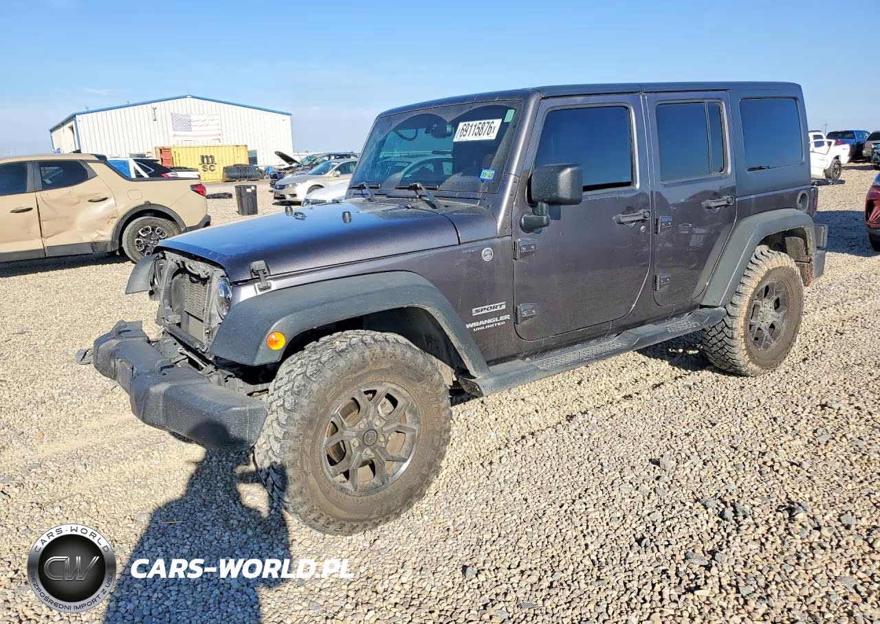 2014 Jeep Wrangler Unlimited Sport VIN:1C4BJWDG6EL183412 - 1