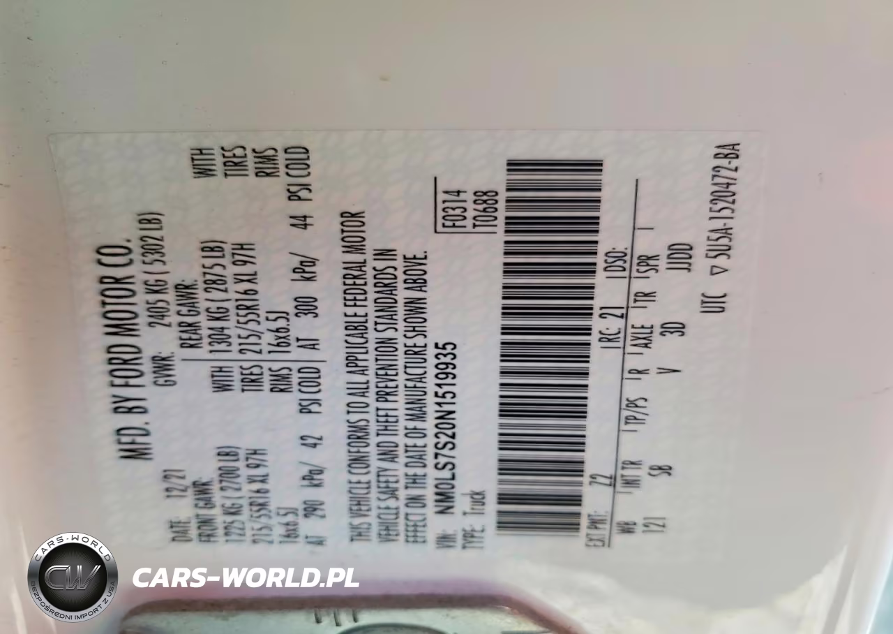 2022 Ford Transit Connect Xl VIN:NM0LS7S20N1519935 - 13