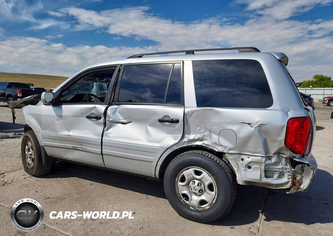 2005 Honda Pilot Ex VIN:2HKYF18475H516798 - 2