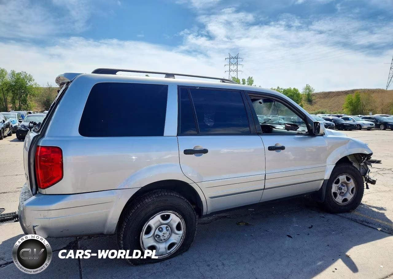 2005 Honda Pilot Ex VIN:2HKYF18475H516798 - 3