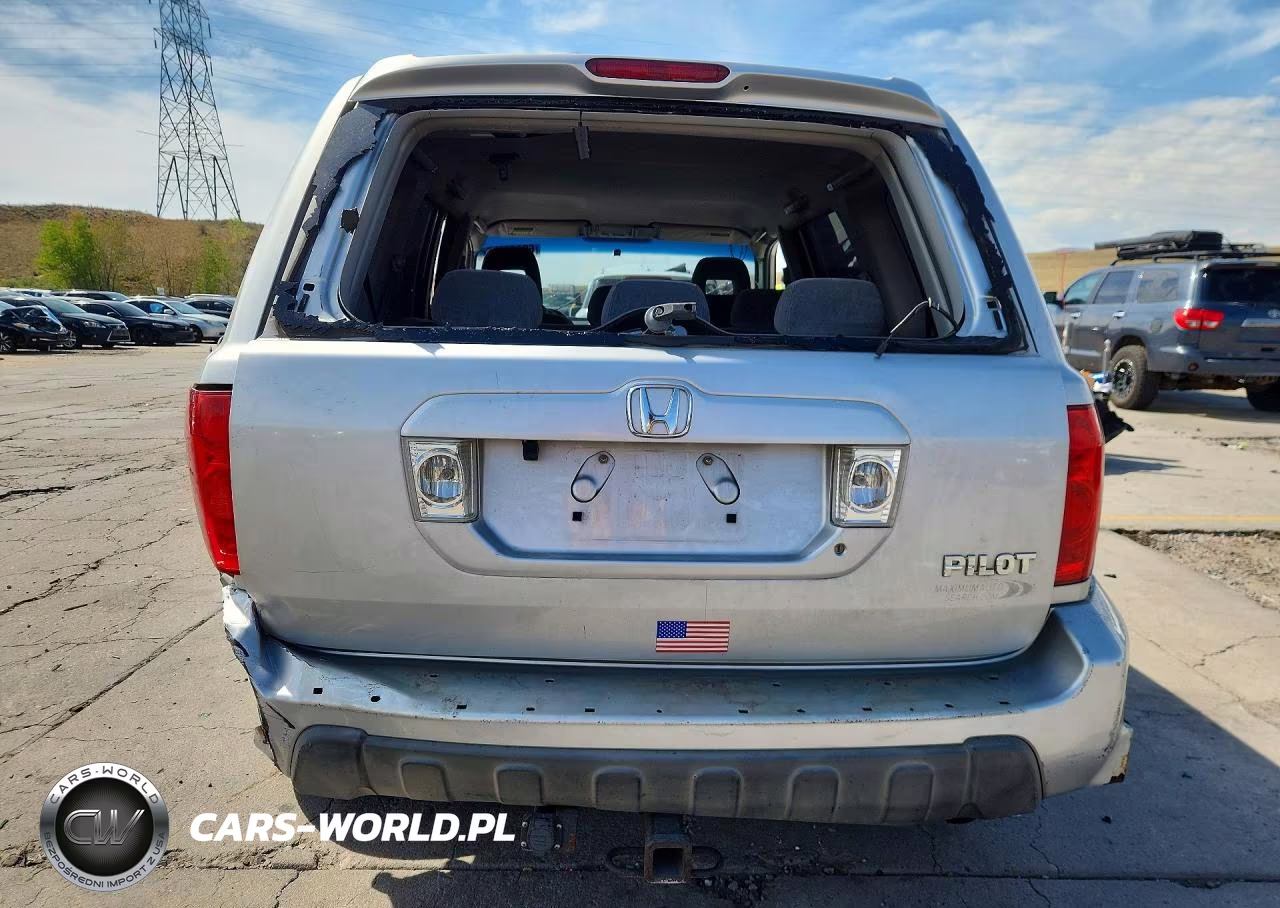 2005 Honda Pilot Ex VIN:2HKYF18475H516798 - 6