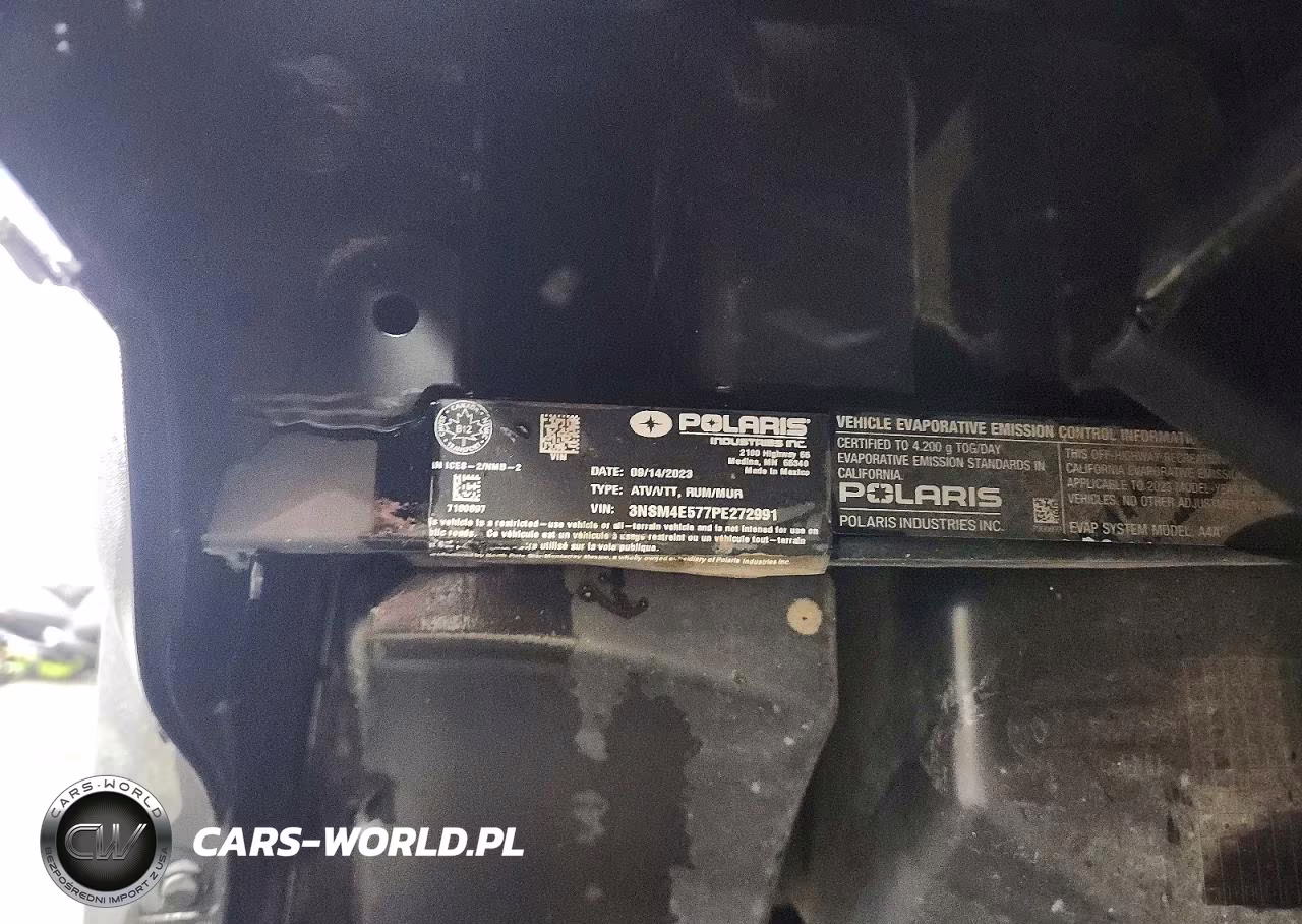 2023 Polaris Ranger Utility Vehicle VIN:3NSM4E577PE272991 - 10