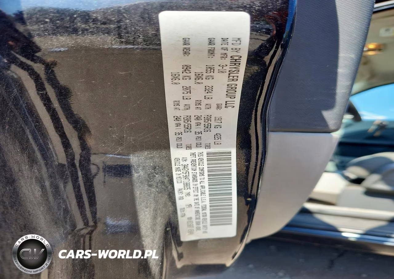2010 Chrysler Pt Cruiser VIN:3A4GY5F90AT188835 - 12