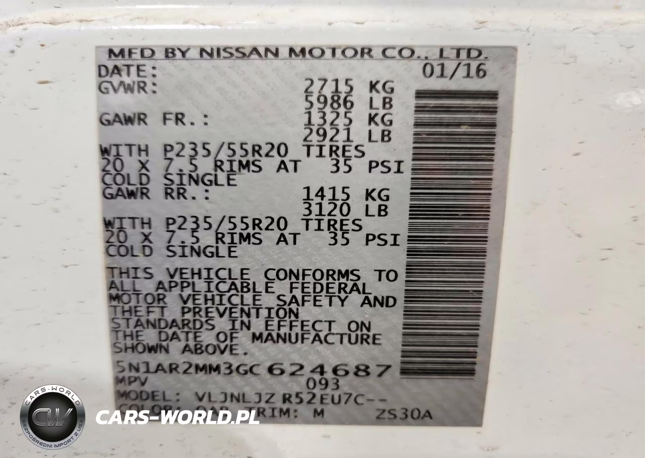 2016 Nissan Pathfinder Platinum VIN:5N1AR2MM3GC624687 - 12