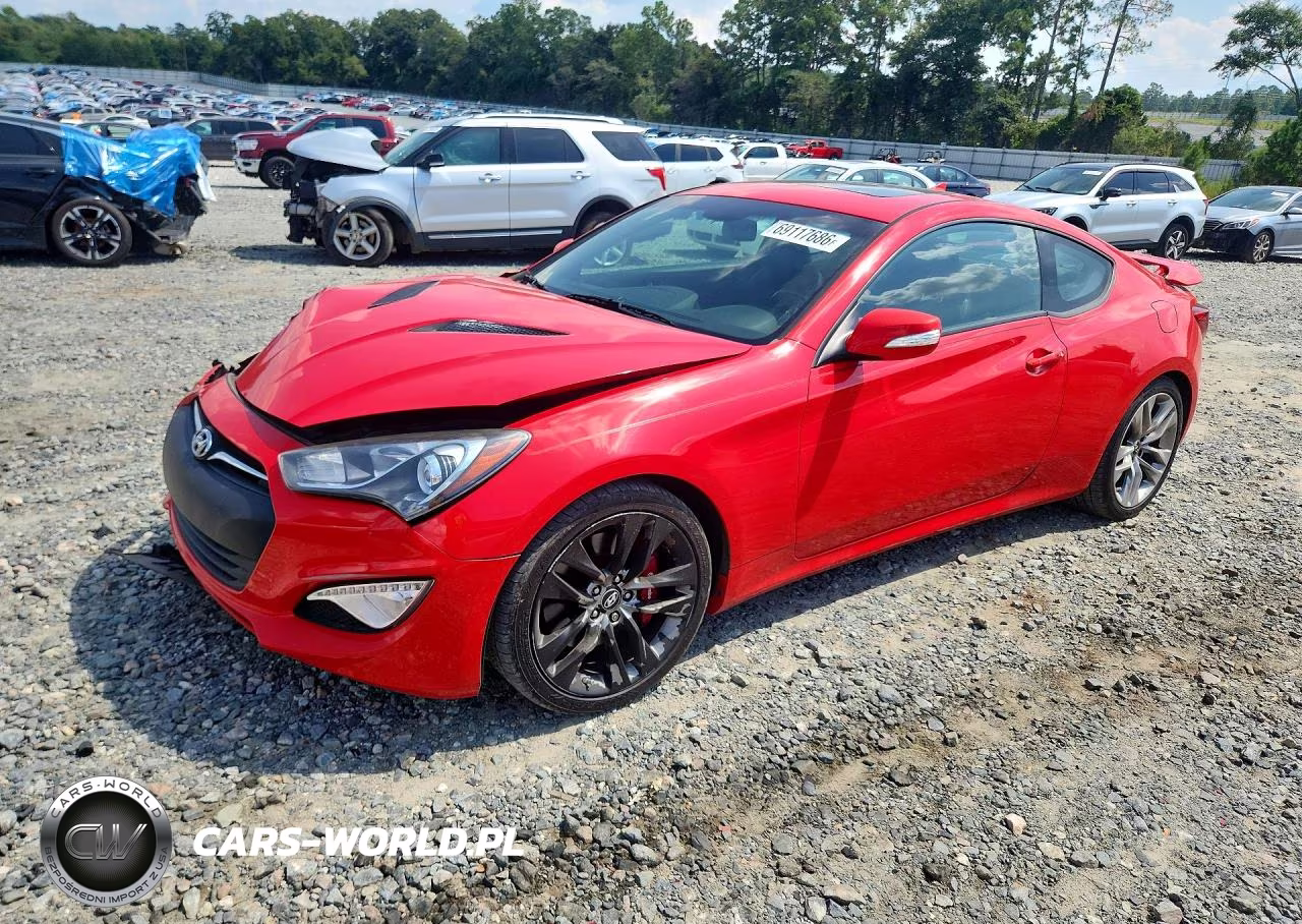 2015 Hyundai Genesis Coupe 3.8 Ultimate VIN:KMHHU6KJ7FU128569 - 1