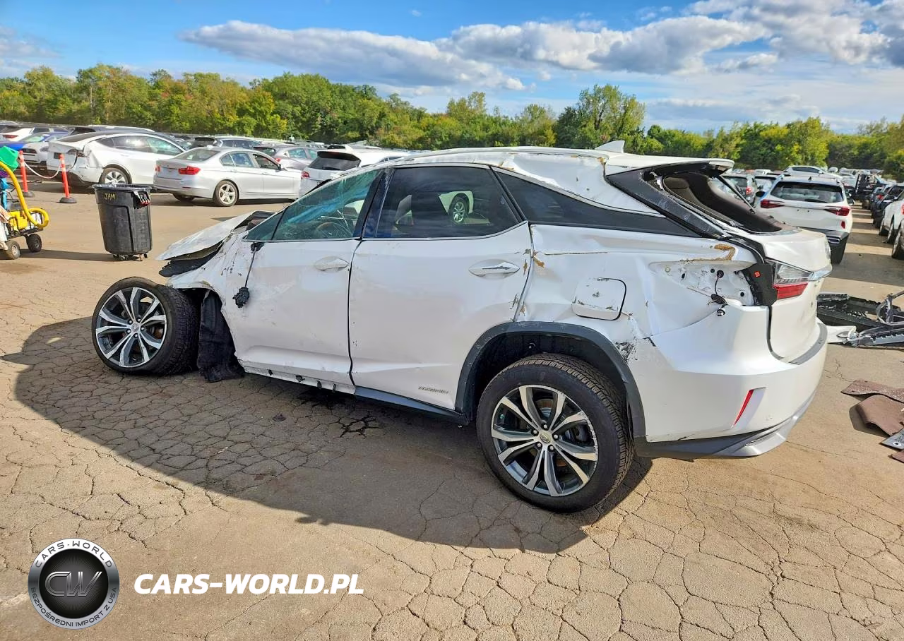2017 Lexus Rx 450H Base VIN:2T2BGMCA4HC017302 - 2