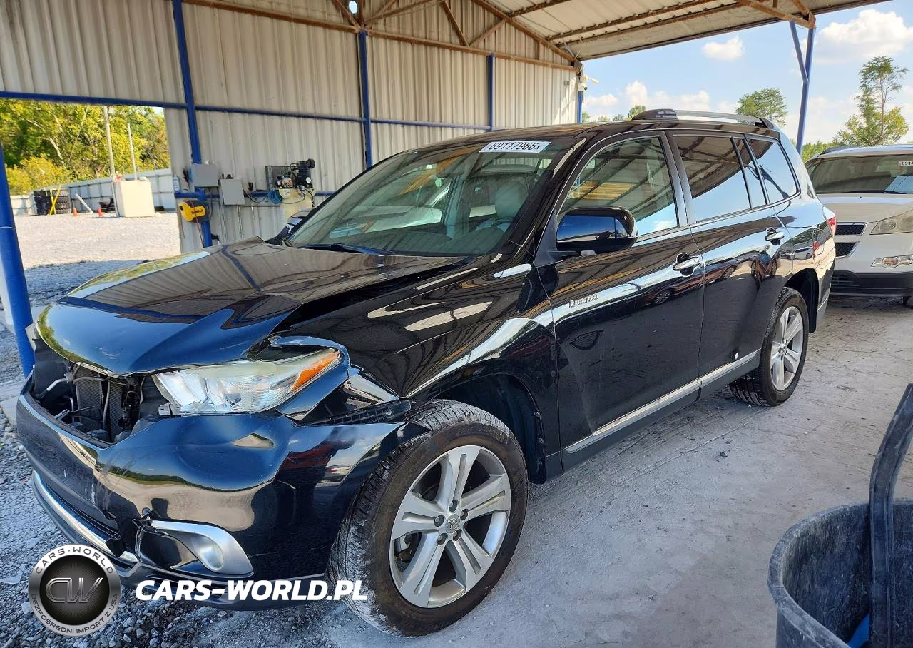 2012 Toyota Highlander Limited VIN:5TDYK3EH7CS080931 - 1