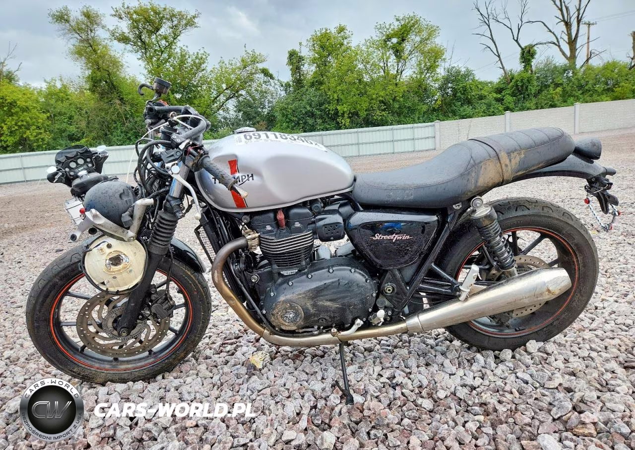 2017 Triumph Motorcycle Street Twin VIN:SMTD31GN7HT799982 - 3