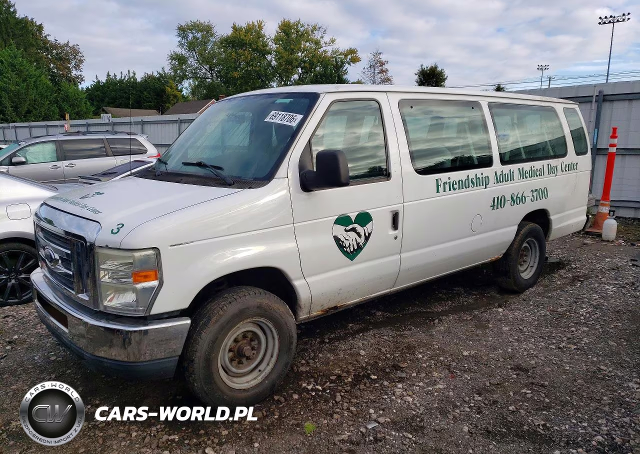 2013 Ford Econoline E350 Super Duty Wagon VIN:1FBSS3BLXDDA43128 - 1