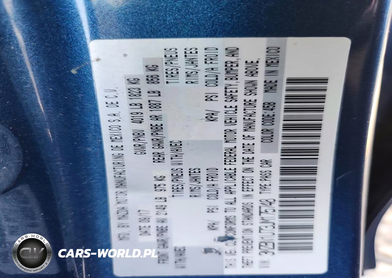 2018 Mazda 3 Sport VIN:3MZBN1U73JM175748 - 12