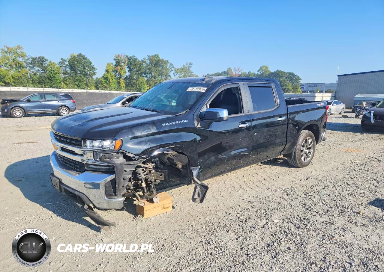 2019 Chevrolet Silverado K1500 Lt VIN:3GCUYDED4KG189778 - 1