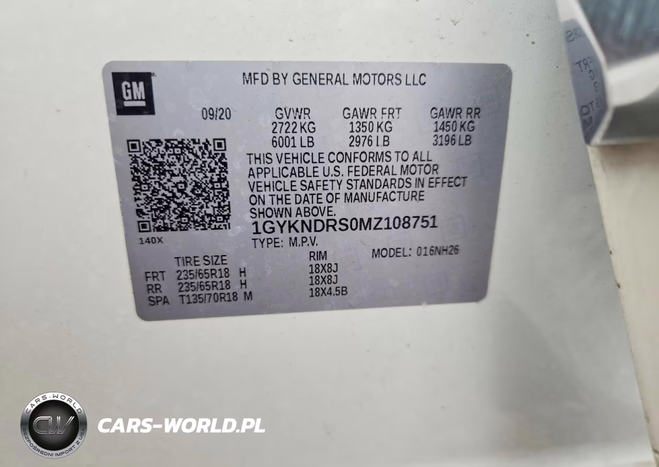 2021 Cadillac Xt5 Premium Luxury VIN:1GYKNDRS0MZ108751 - 12