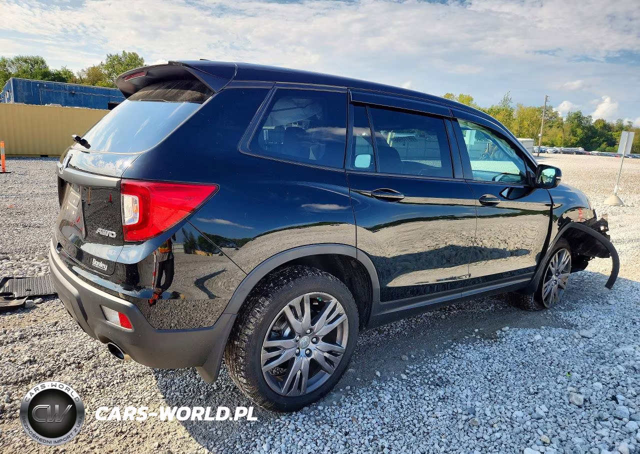 2019 Honda Passport Exl VIN:5FNYF8H53KB013040 - 3