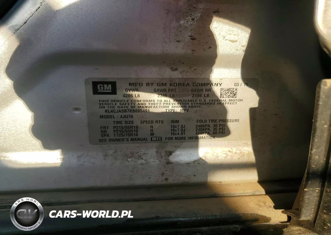 2019 Buick Encore Preferred VIN:KL4CJASB7KB885491 - 13