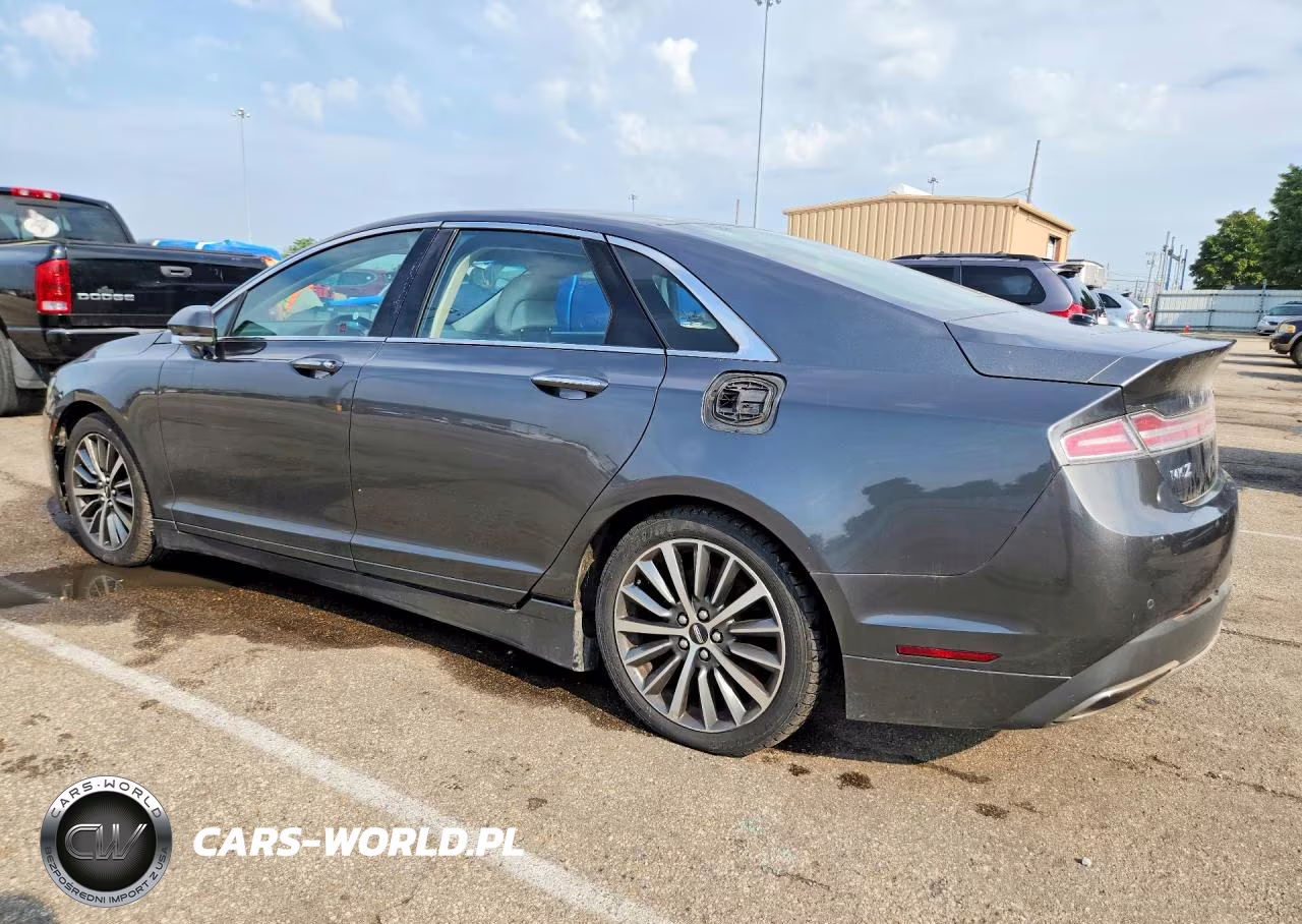 2017 Lincoln Mkz Select VIN:3LN6L5C95HR655299 - 2