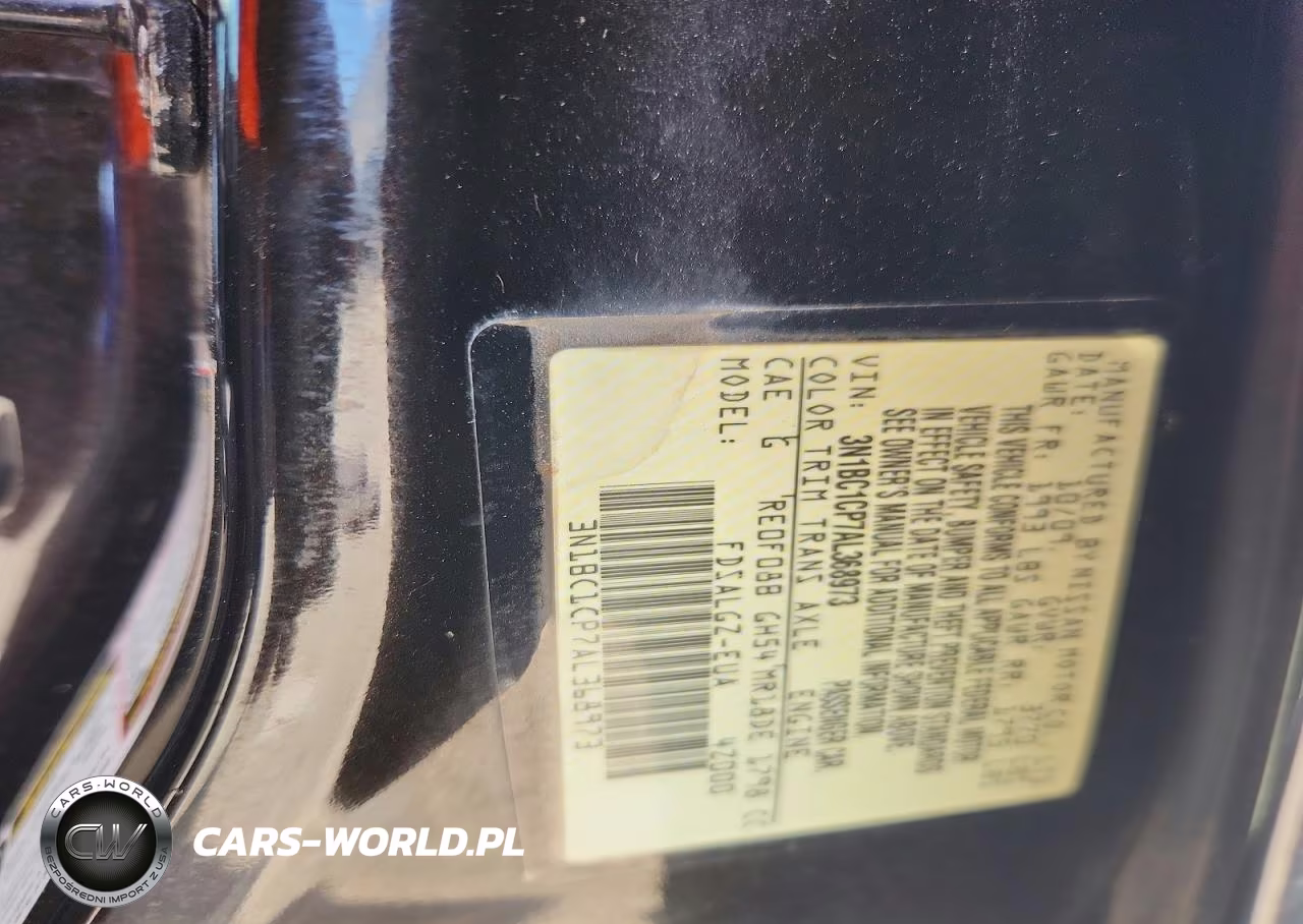 2010 Nissan Versa 1.8 S VIN:3N1BC1CP7AL368973 - 12